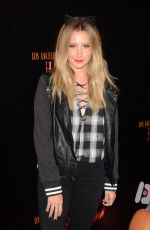 ASHLEY TISDALE at LA Haunted Hayride at Griffith Park in Los Angeles 10/09/2016