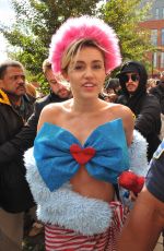 MILEY CYRUS at Campaigning for Hillary Clinton at George Mason University in Virginia 10/22/2016