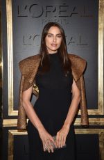 IRINA SHAYK at Gold Obsession Party at Paris Fashion Week 10/02/2016