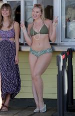 ISKRA LAWRENCE in Bikini on the Set of a Photoshoot in Santa Monica 10/20/2016