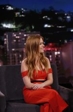 ISLA FISHER at Jimmy Kimmel Live 10/20/2016