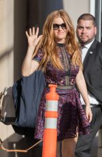 ISLA FISHER at Jimmy Kimmel Live in Hollywood 10/20/2016