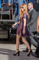 ISLA FISHER at Jimmy Kimmel Live in Hollywood 10/20/2016