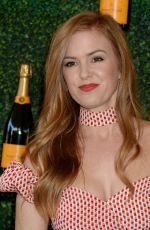 ISLA FISHER at Veuve Clicquot Polo Classic in Los Angeles 10/15/2016