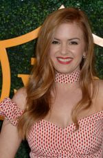 ISLA FISHER at Veuve Clicquot Polo Classic in Los Angeles 10/15/2016