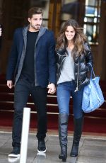 IZABEL GOULART Out and About in Paris 10/21/2016