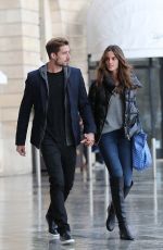 IZABEL GOULART Out and About in Paris 10/21/2016