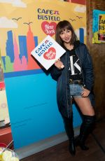JACKIE CRUZ Promotes Cafe Bustelo Coffee in New York 10/21/2016