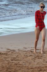 JAIME KING in Wetsuit at a Beach in Hawaii 10/23/2016