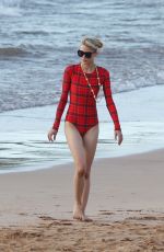 JAIME KING in Wetsuit at a Beach in Hawaii 10/23/2016