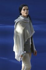 JAIMIE ALEXANDER on the Set of 