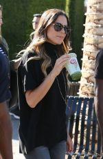 JANA KRAMER on the Set of Extra in Los Angeles 10/21/2016
