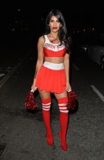 JASMIN WALIA at Essex House Bar Halloween Party 10/29/2016