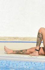 JEMMA LUCY in Bikini at a Pool in Ibiza 09/27/2016
