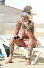 JEMMA LUCY in Bikini at a Pool in Ibiza 09/27/2016