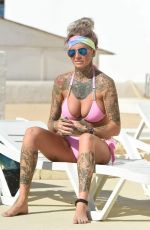 JEMMA LUCY in Bikini at a Pool in Ibiza 09/27/2016