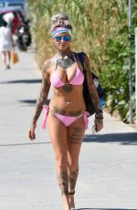 JEMMA LUCY in Bikini at a Pool in Ibiza 09/27/2016