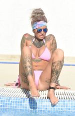 JEMMA LUCY in Bikini at a Pool in Ibiza 09/27/2016