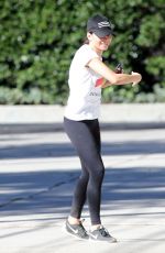 JENNA DEWAN Out for a Hike at Tree People Park in Los Angeles 10/20/2016