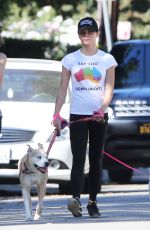 JENNA DEWAN Out for a Hike at Tree People Park in Los Angeles 10/20/2016