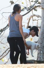 JENNA DEWAN Out for a Hike at Tree People Park in Los Angeles 10/20/2016