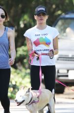 JENNA DEWAN Out for a Hike at Tree People Park in Los Angeles 10/20/2016