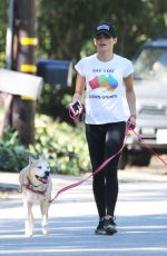 JENNA DEWAN Out for a Hike at Tree People Park in Los Angeles 10/20/2016