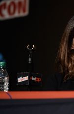 JENNA LOUISE COLEMAN at Doctor Who Panel aty New York Comic-con 10/06/2016