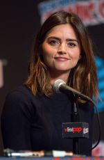 JENNA LOUISE COLEMAN at Doctor Who Panel aty New York Comic-con 10/06/2016