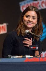 JENNA LOUISE COLEMAN at Doctor Who Panel aty New York Comic-con 10/06/2016