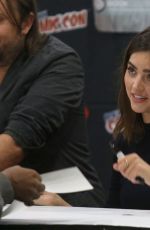 JENNA LOUISE COLEMAN at Doctor Who Panel aty New York Comic-con 10/06/2016