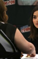 JENNA LOUISE COLEMAN at Doctor Who Panel aty New York Comic-con 10/06/2016