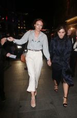 JENNA LOUISE COLEMAN Night Out in London 10/12/2016
