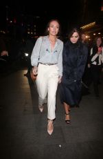 JENNA LOUISE COLEMAN Night Out in London 10/12/2016