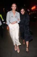 JENNA LOUISE COLEMAN Night Out in London 10/12/2016