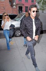 JENNIFER ANISTON and Justin Theroux Out and About in New York 09/28/2016