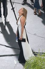JENNIFER ANISTON on Set of a Smart Water Photoshoot in Los Angeles 10/18/2016