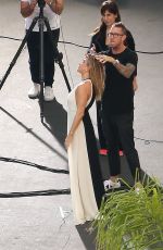 JENNIFER ANISTON on Set of a Smart Water Photoshoot in Los Angeles 10/18/2016