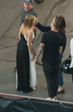 JENNIFER ANISTON on Set of a Smart Water Photoshoot in Los Angeles 10/18/2016
