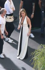 JENNIFER ANISTON on Set of a Smart Water Photoshoot in Los Angeles 10/18/2016