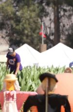 JENNIFER GARNER at a Pumpkin Patch in Los Angeles 10/05/2016