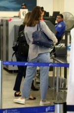 JENNIFER GARNER at LAX Arport in Los Angeles 10/10/2016