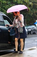 JENNIFER GARNER Leaves a Church in Los Angeles 10/30/2016