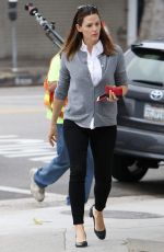 JENNIFER GARNER Out and About in Brentwood 10/14/2016