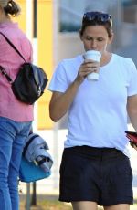 JENNIFER GARNER Out for Coffee in Los Angeles 09/30/2016