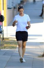 JENNIFER GARNER Out for Coffee in Los Angeles 09/30/2016