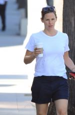 JENNIFER GARNER Out for Coffee in Los Angeles 09/30/2016