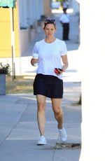 JENNIFER GARNER Out for Coffee in Los Angeles 09/30/2016