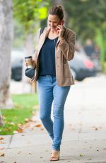 JENNIFER GARNER Out in Los Angeles 10/11/2016