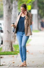 JENNIFER GARNER Out in Los Angeles 10/11/2016